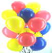 Ballonsupermarkt-Luftballons