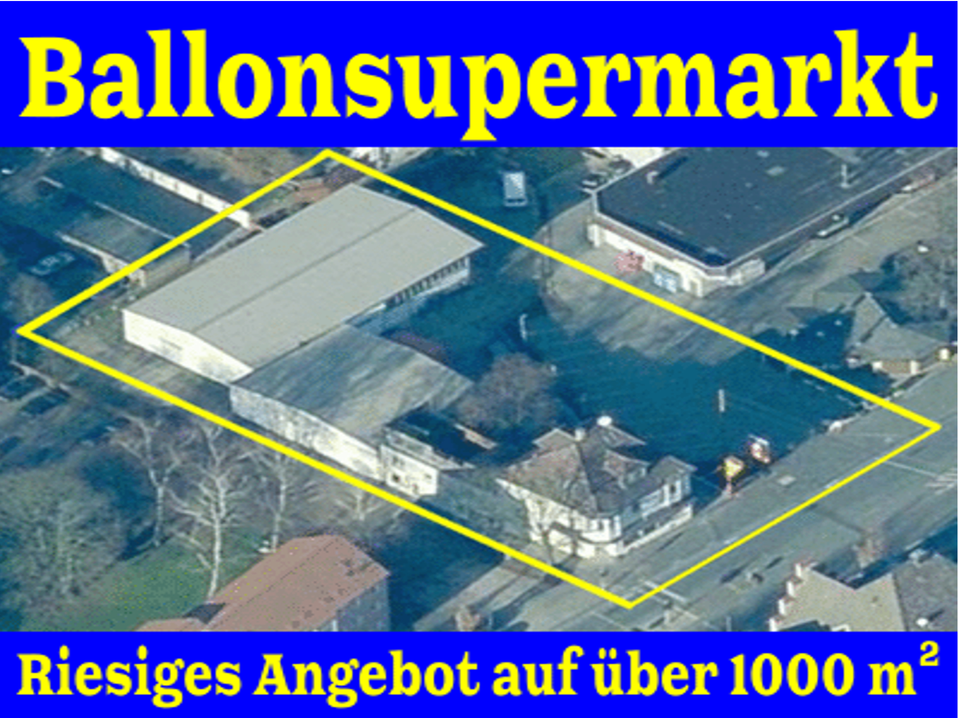 Ballonsupermarkt: Der riesiege Partydekoshop auf über 1000 qm